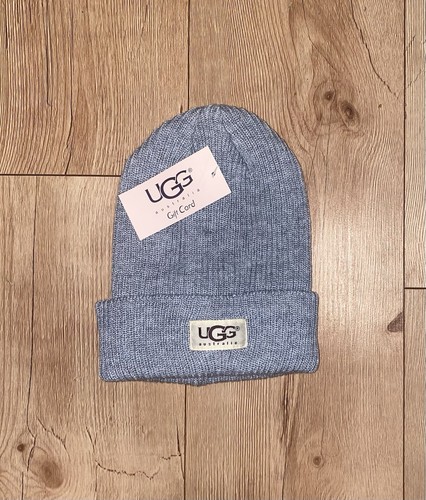 Ugg beanie hat grey new - beanie,