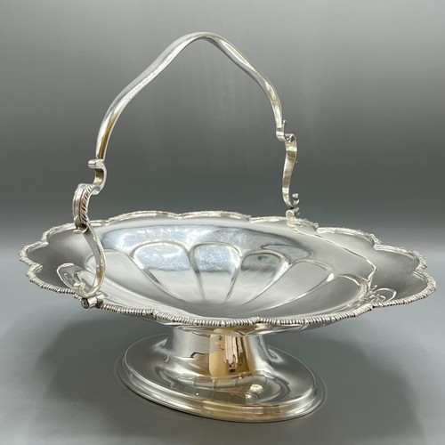 Antik versilbert obst kuchen - antik,