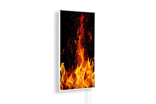 Infrarotheizung motiv feuer - motiv,