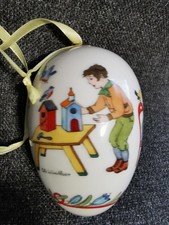 Hutschenreuther Porzellan Midi Ei * Vogelhäuser * Aviaries Nidi Vogelhuisjes OVP