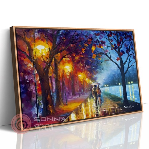 Leonid afremov park alley - park,