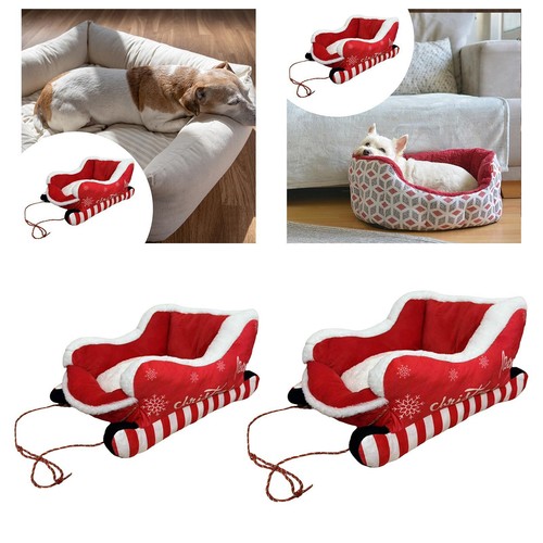 Weihnachtsschlitten-Hundebett