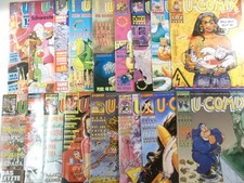 17 Stück U-COMIX Comic Sammlung Alpha Comic Verlag Neuwertig