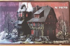 Vollmer 47679 Villa Vampir mit rotem Flackerlicht & Farbtabletten, Spur N