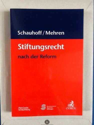Stiftungsrecht nach der reform - nach,