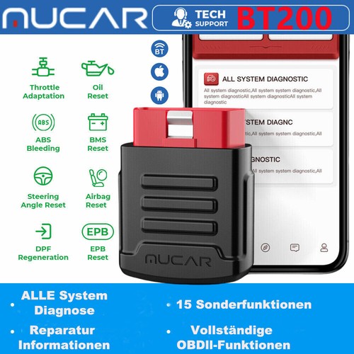 Mucar bt200 profi - scanner, kfz