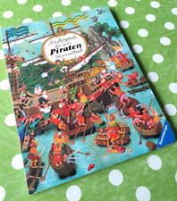 Piraten Das große Wimmelbuch Bilderbuch Suchbuch Ali Mitgutsch Seeräuber Schiff