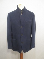 Brunel Cucinelli Sakko Jacke cashmere Taschen blau Gr.M neuw. (J22-22)