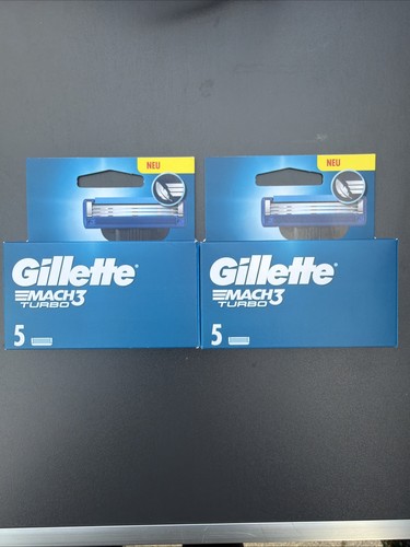 10x gillette rasierklingen - 10x,