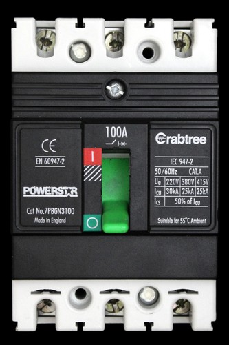 Crabtree 100 mccb triple pole - triple,