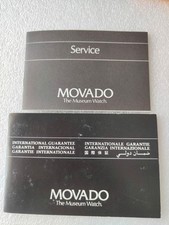Movado Museum Garantieheft Neu