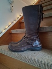 Dunkelbraune Stiefel/Boots von