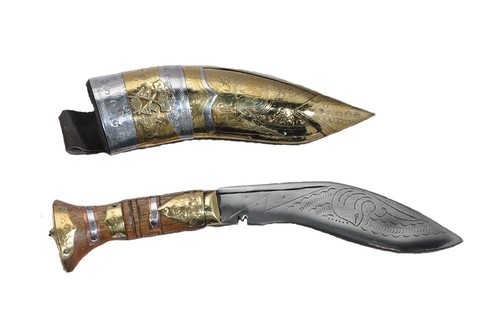Coin decorative khukuri - coin,