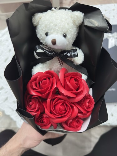 Geschenkbox mit teddybär - geschenkbox,