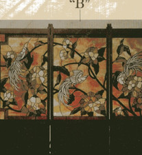 Judy Miller Bird of Paradise - Tiffany Glaskunst Vorlage Pattern Fensterbild NEU