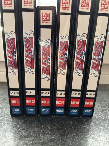 Bleach dvd und 8 - bleach,