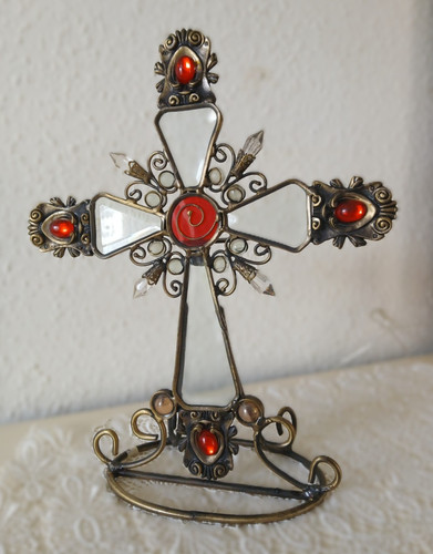 Deko kreuz windlicht rustikal - deko,