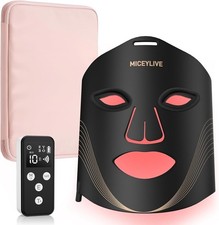 Led face mask with - face, modes