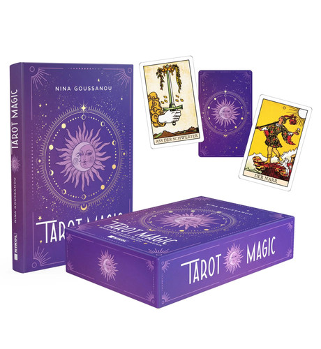 Tarot magic set mit buch - tarot,