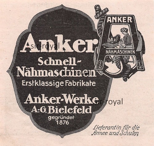 Anker nähmaschinen - anker,