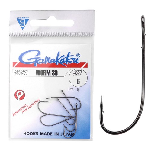Gamakatsu worm hook - gamakatsu, 36
