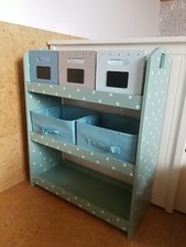 Vertbaudet Bücherregal Holzregal Kinderregal inkl Boxen Holz- Box