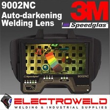 3M Speedglas 9002NC Schweißhelm automatische Verdunkelung Filterlinse - 400085