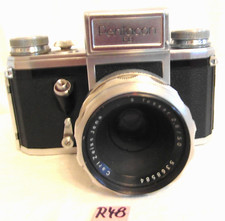 PENTACON FB SPIEGELREFLEXKAMERA; CARL ZEISS JENA TESSAR 1:2.8/50mm; DDR (R48)