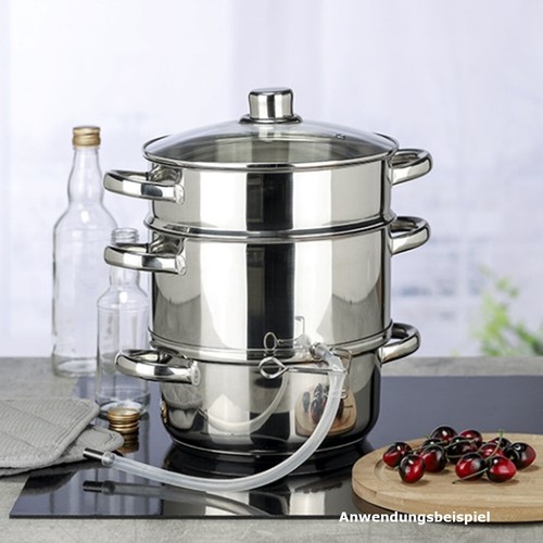 Dampfentsafter tlg 6 - 3-tlg., liter