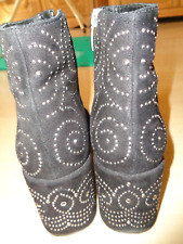Bruno Premi Stiefeletten 38 5 Nieten neuw ital. Luxus stiefel Ethno designer