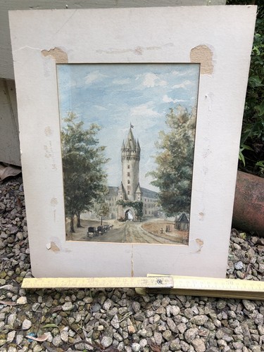 Dachbodenfund malerei - dachbodenfund,