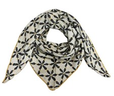 XL Dreieck Schal Blume Winter