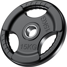 Hantelscheiben Gummi 50mm 15kg