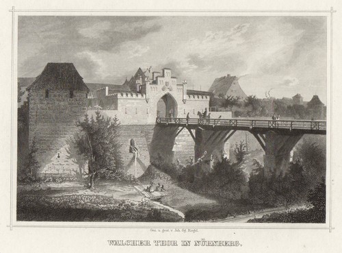 Nürnberg walcher tor original - walcher,