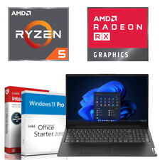 Gaming 15.6" Windows 11 Lenovo AMD Ryzen 5 8GB DDR4 Radeon  512GB SSD Notebook