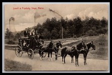 Post Card  Maine  Lovell &