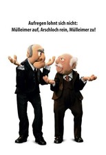 Blechschild, 20x30,MUPPET
