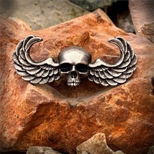 Airborne Winged Skull Metall
