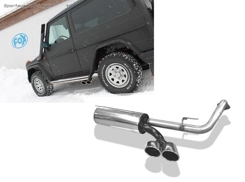 Fox sportauspuff mercedes - sportauspuff,