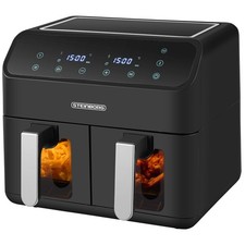 Dörrautomat Air Fryer Friteuse 4in1 Minibackofen Heißluftfritteuse Fritteuse 