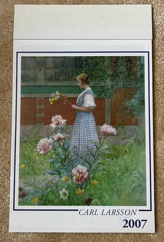 Carl larsson kalender 2007 - larsson,