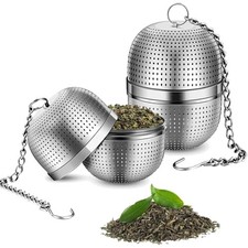 Teesieb edelstahl teekugeln - teesieb,