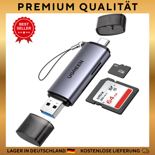 Ugreen kartenleser usb - ugreen, c