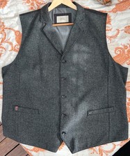 TOP *** CAMEL ACTIVE  Ärmellose Weste  Sakko-Weste  Herren  Gr. 62  grau