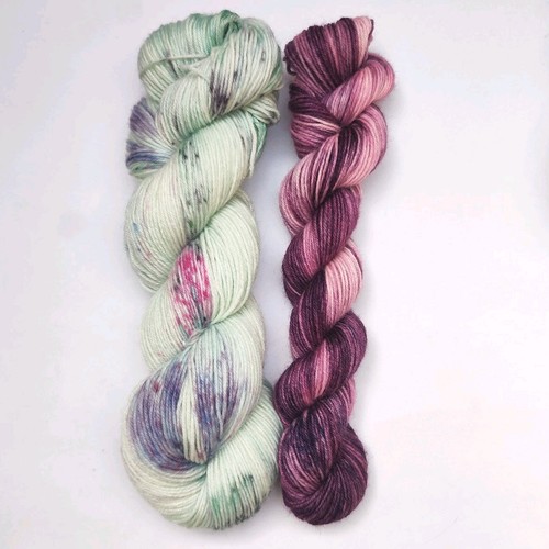 Handgefärbtes sockenwolle set - handgefärbtes,