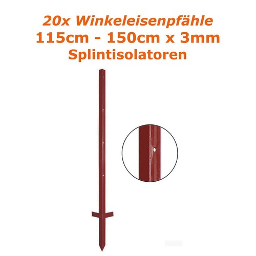 Winkeleisenpfähle