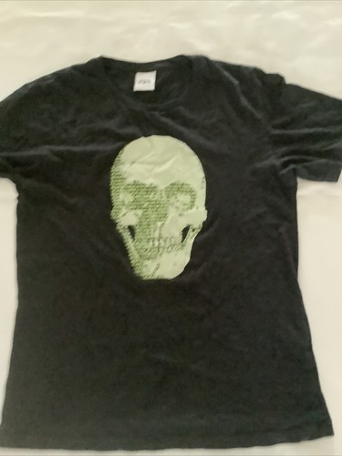 Zara herren tshirt totenkopf - zara,