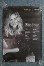 Helene Fischer...Tour-Poster...12 Städte+59 Konzerte 2017/18