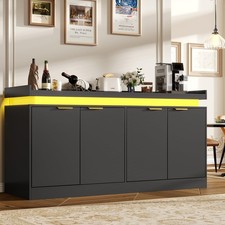 LED Sideboard Buffet Cabinet