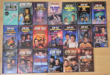Star Trek TOS Romane, englisch, 20 Bücher (Enterprise, Kirk, Spock)
